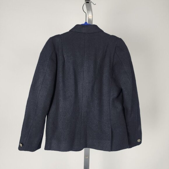 Vintage Chotirmall's Boys Navy Wool Blazer Size Boys 8-10 - Picture 5 of 14